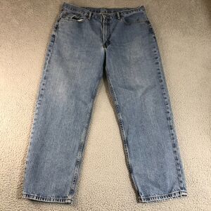 Levi 550 Jeans Mens 38x30 Blue Straight Preppy Rocker Outdoor Denim Medium Wash‎